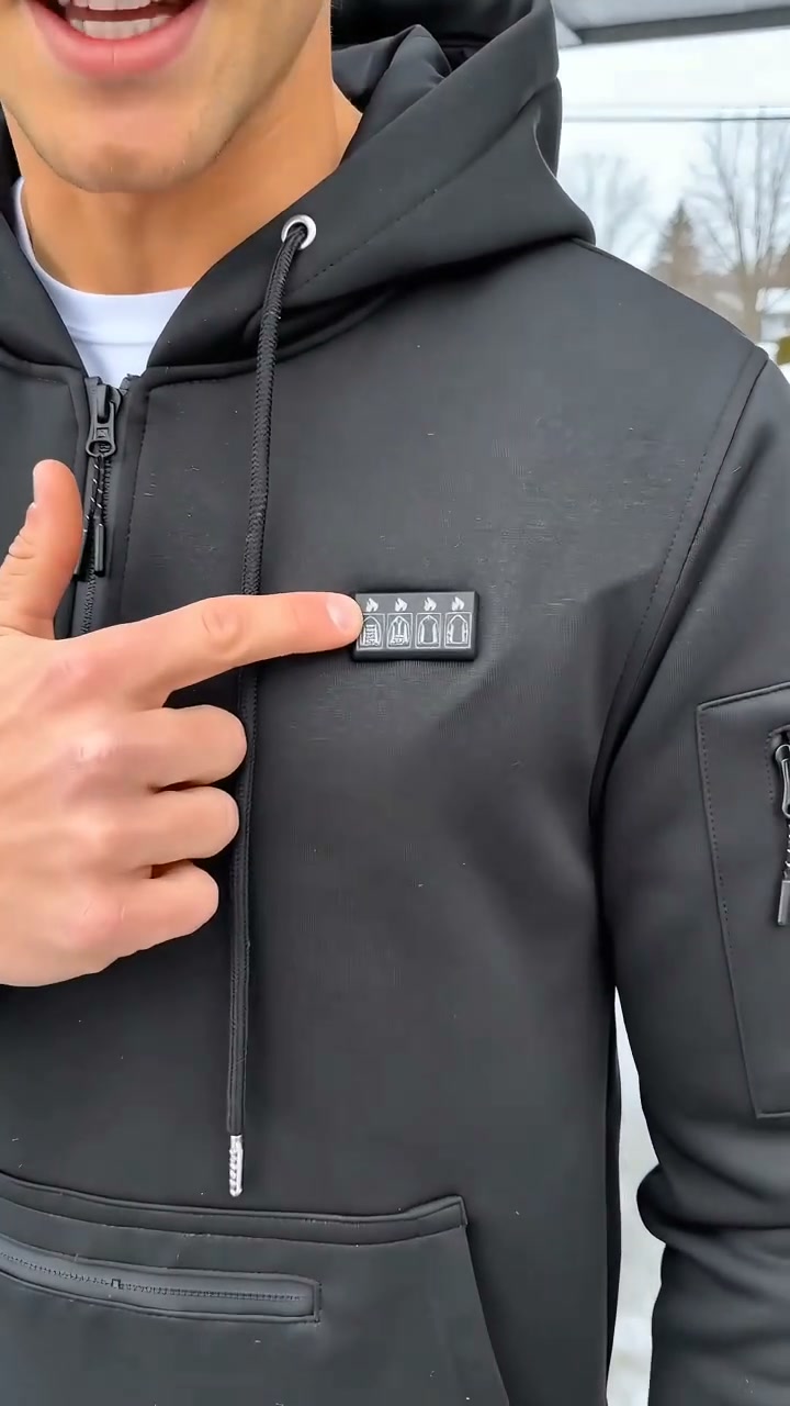 26-Zone Heated Hoodie + Free Shipping