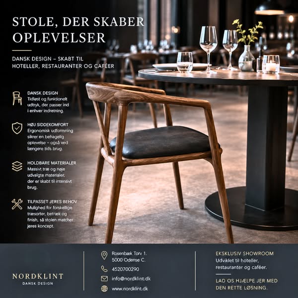 Komfort møder dansk design.