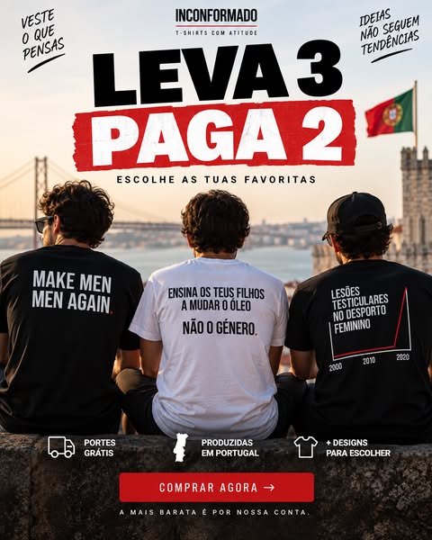 GANHA UMA T-SHIRT GRÁTIS