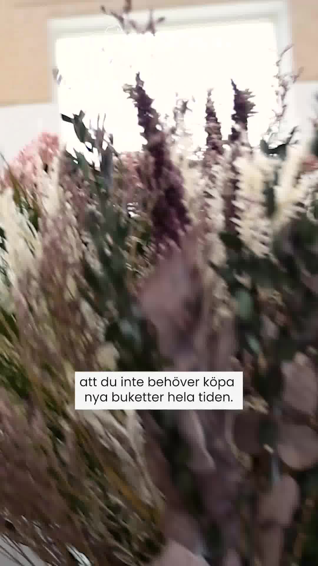 Buketter som håller i 6 månader