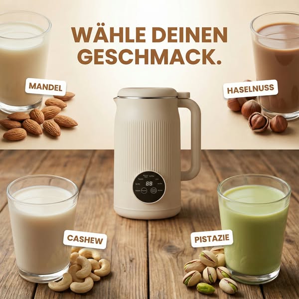 Wähle deinen Geschmack.