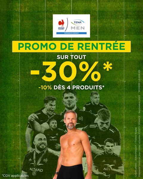 PROMO DE RENTRÉE : -30 % sur tout