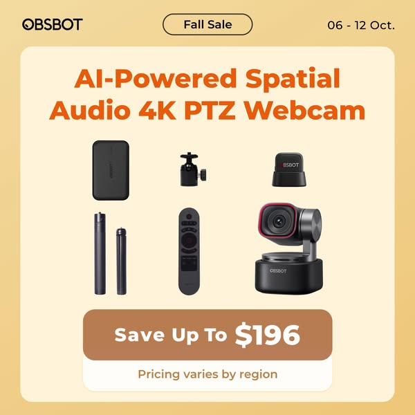 OBSBOT Fall Sale