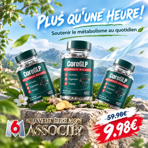 1 gélule par jour. Sans régime strict. Sans complication.