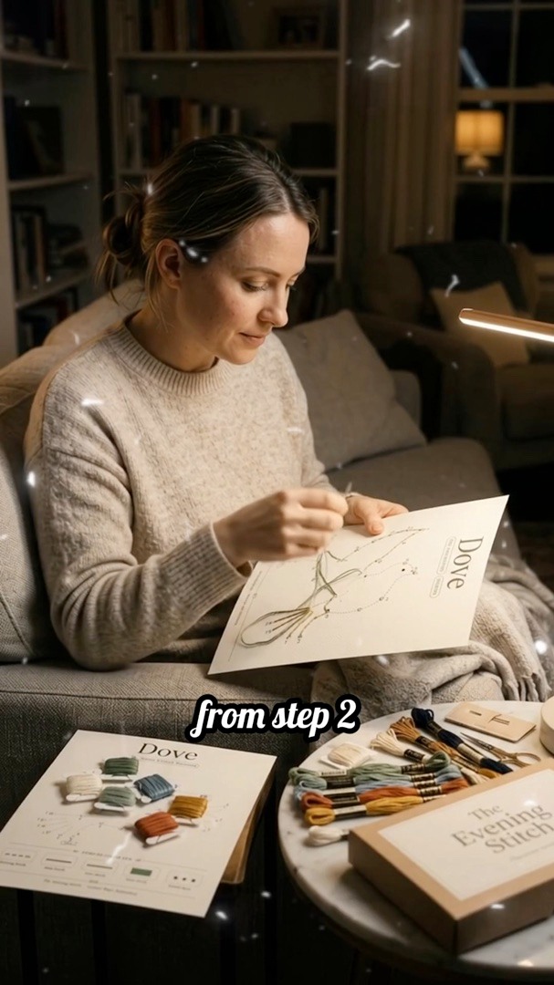 If you can follow numbers, you can stitch