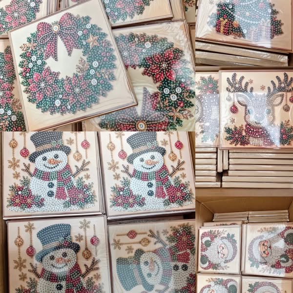 Sparkle Your Christmas with DIY Pearl Art!