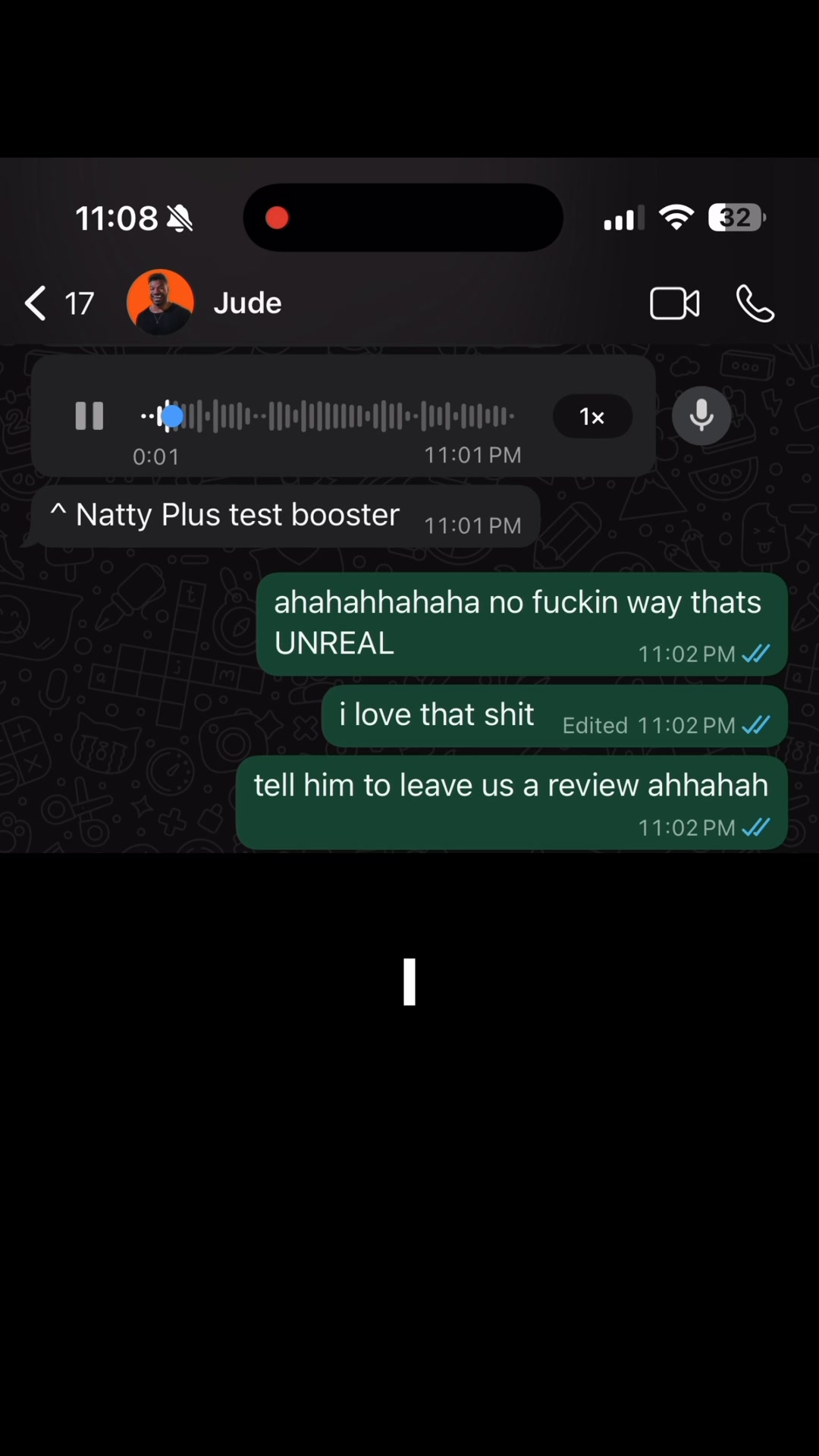 We Get Messages Like This.