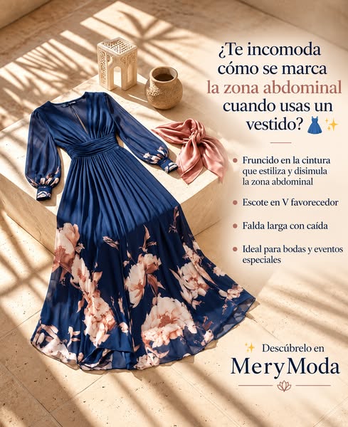El vestido que estiliza tu cintura