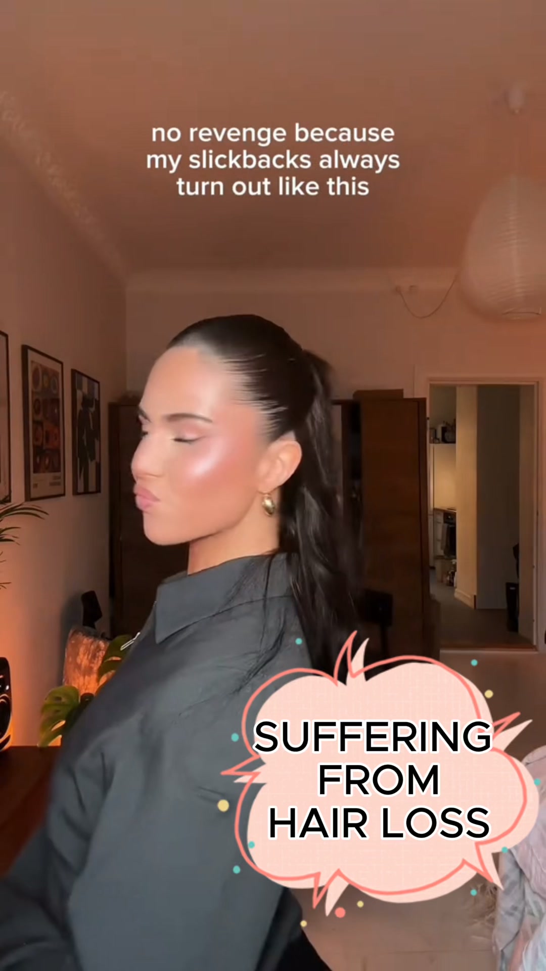 A Sleek Bun That Doesn't Irritate Your Scalp