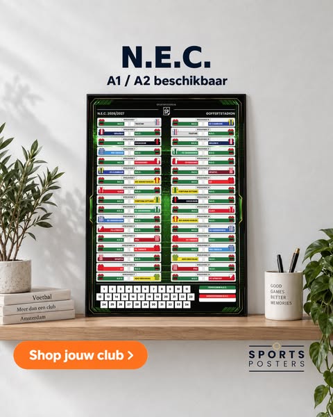 N.E.C. invulposter