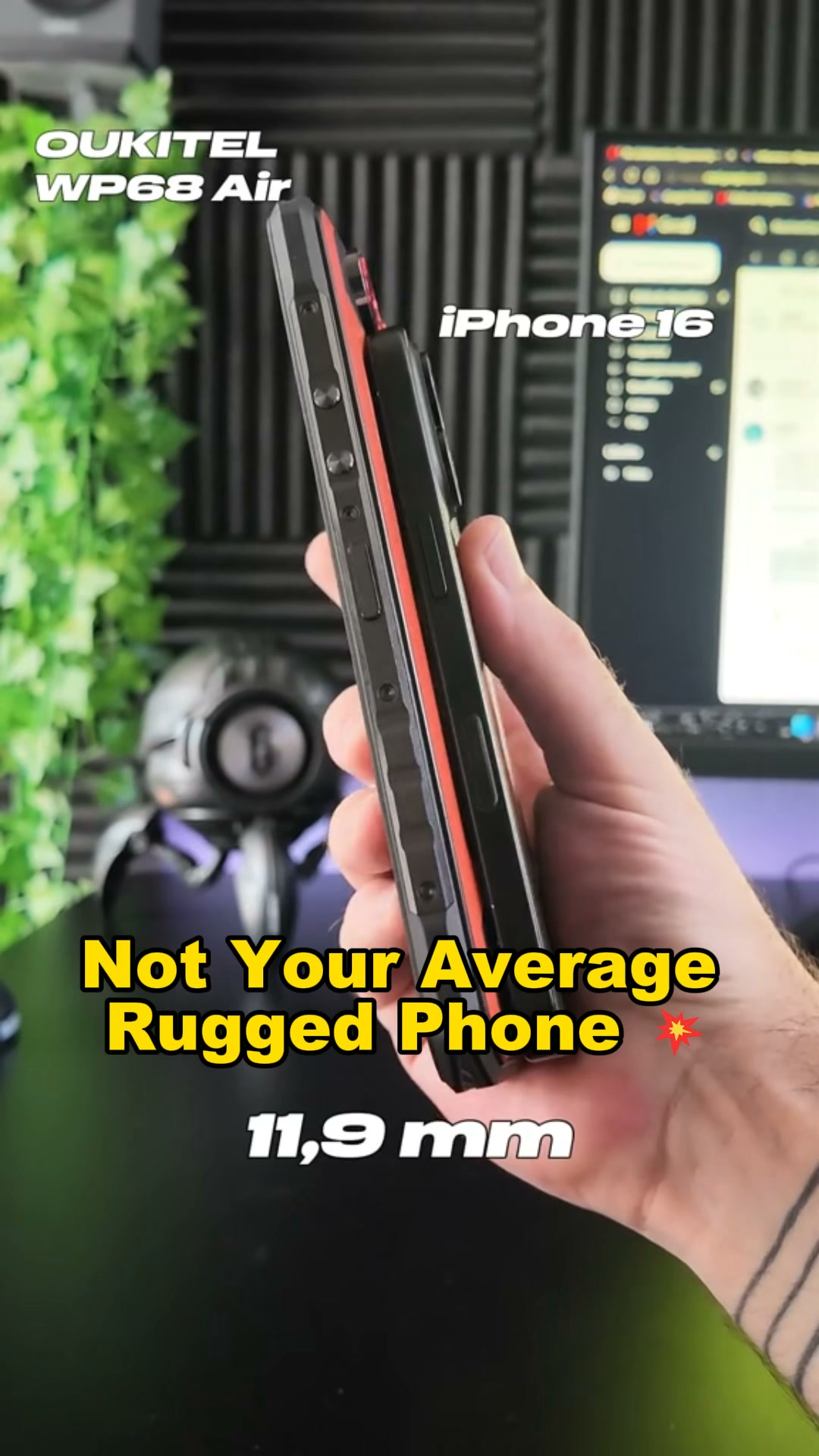 Slim & Indestructible 8000mAh 5G Phone