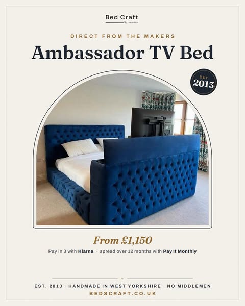 Up to 46% Off the Ambassador TV Bed