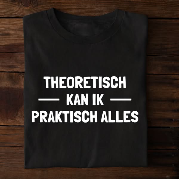 Ook als trui, mok en pet verkrijgbaar.