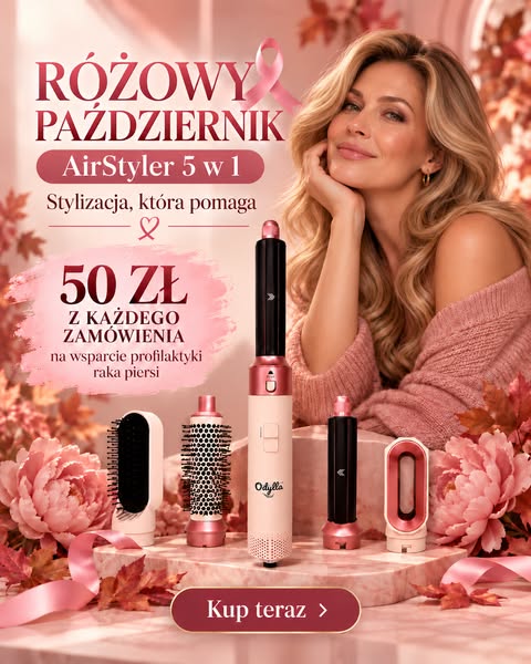 Dodatkowe -10% z kodem ROZOWY10