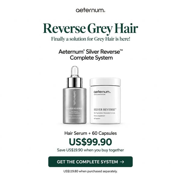 Inside and outside. The complete grey hair system.