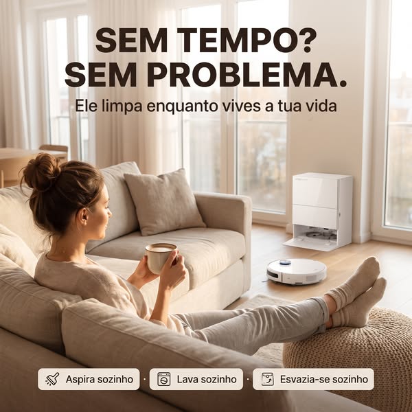 O robot que limpa a casa por ti