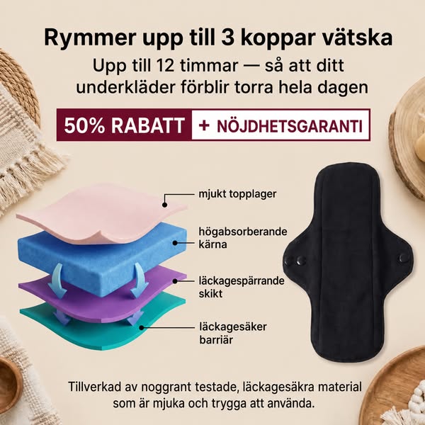 Säg hej då till urinläckage