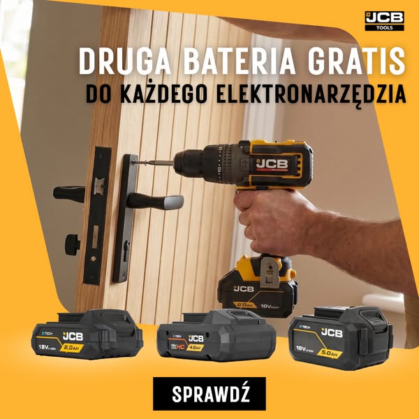 Druga bateria gratis – JCB Tools
