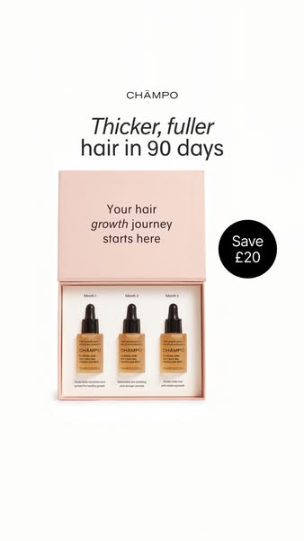 Save £20 on Thicker, Fuller Hair