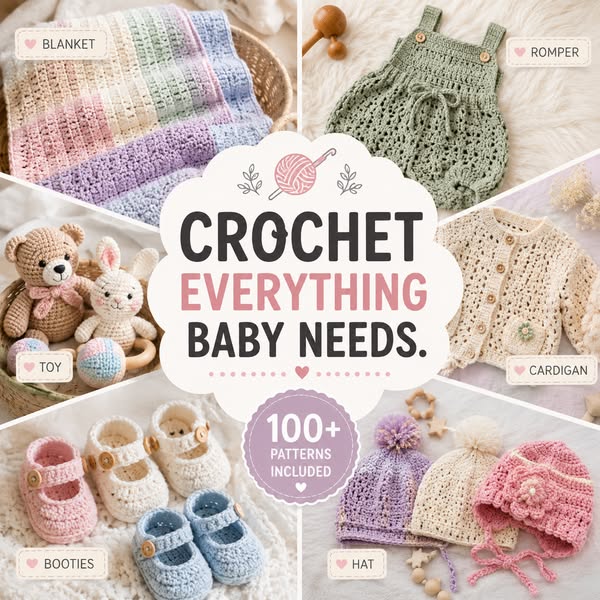 100+ Crochet Baby Patterns