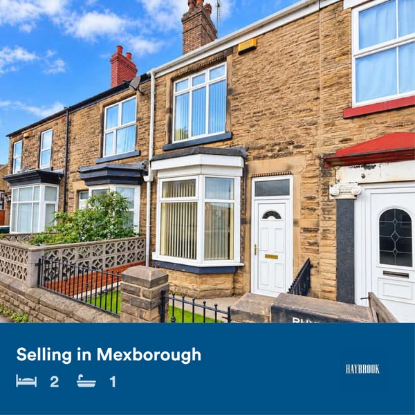 MORE SPACE THAN MEETS THE EYE! A GENEROUSLY SIZED TWO-BEDROOM TERRACE BURSTING WITH POTENTIAL!