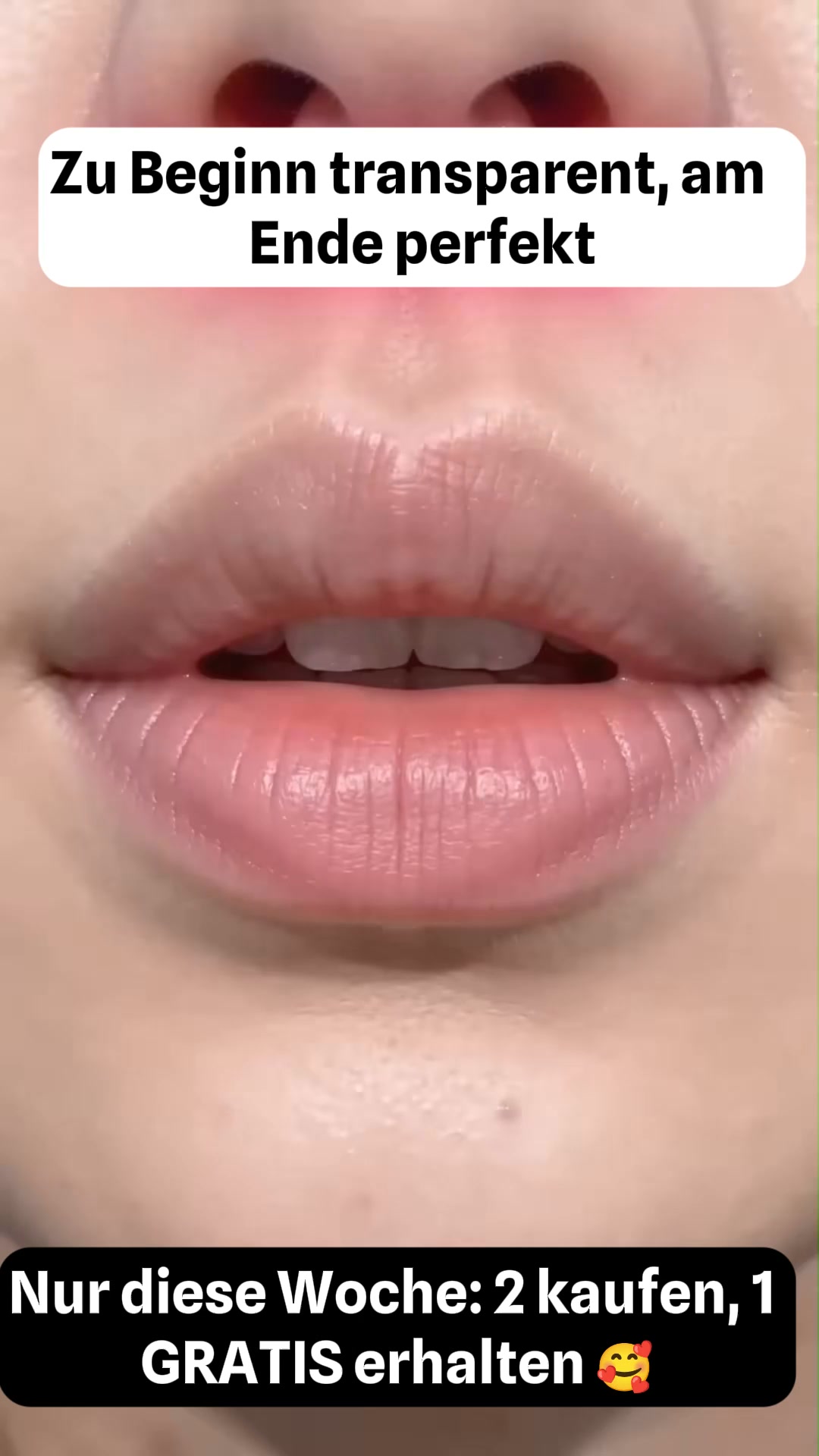 Wirkt Ihre Lippenfarbe trocken oder lässt Ihre Lippen älter aussehen?