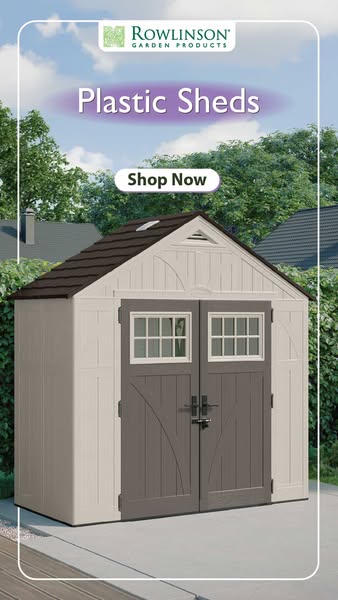 Weatherproof Plastic Sheds