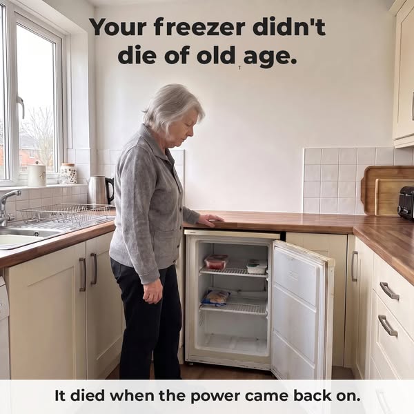 Your freezer didn't die of old age.