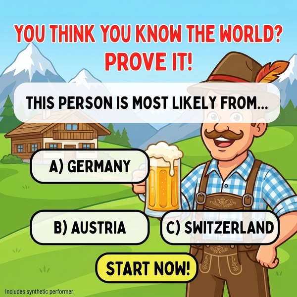 Guess The Nationality Of This Country