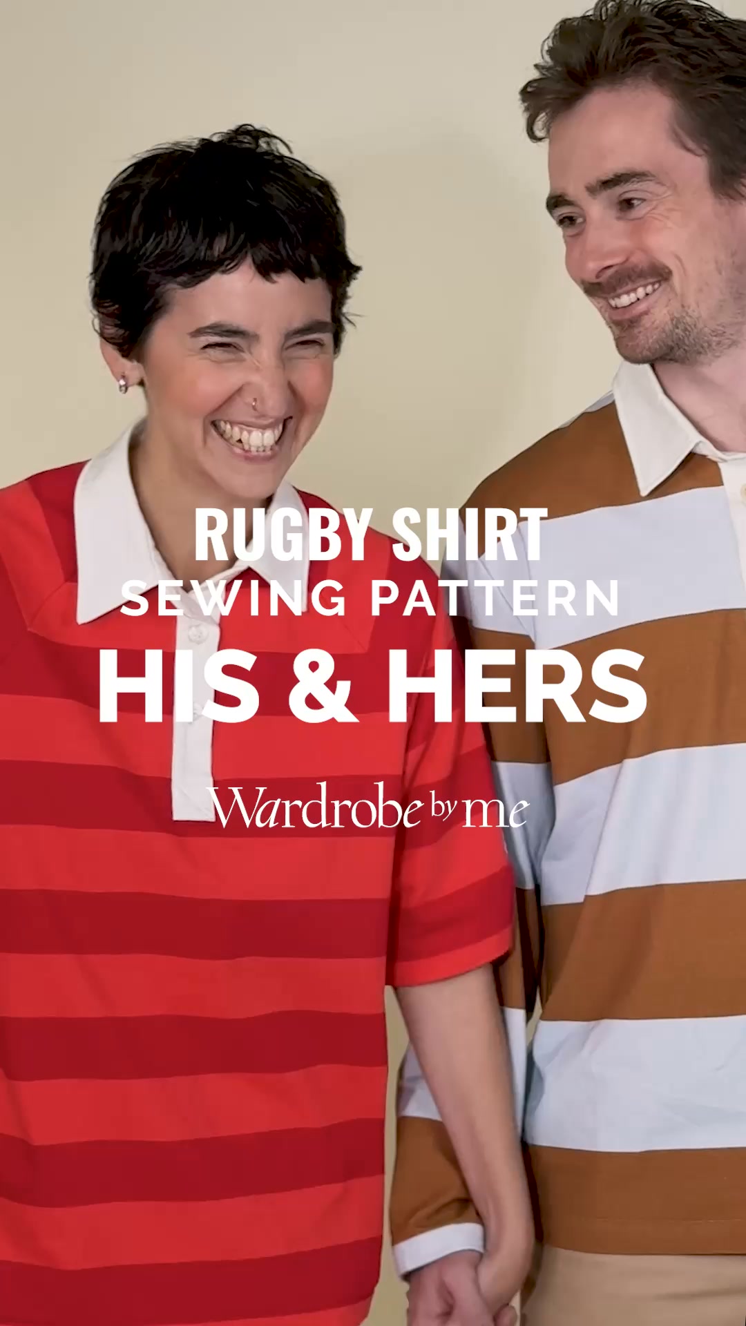 Rugby Shirt sewing pattern for him & her