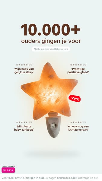 Voor 16:00 uur besteld, morgen in huis