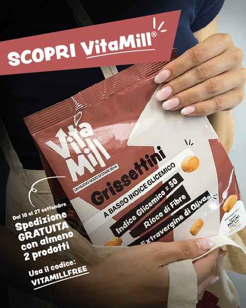 2 prodotti VitaMill® = SPEDIZIONI GRATUITE!