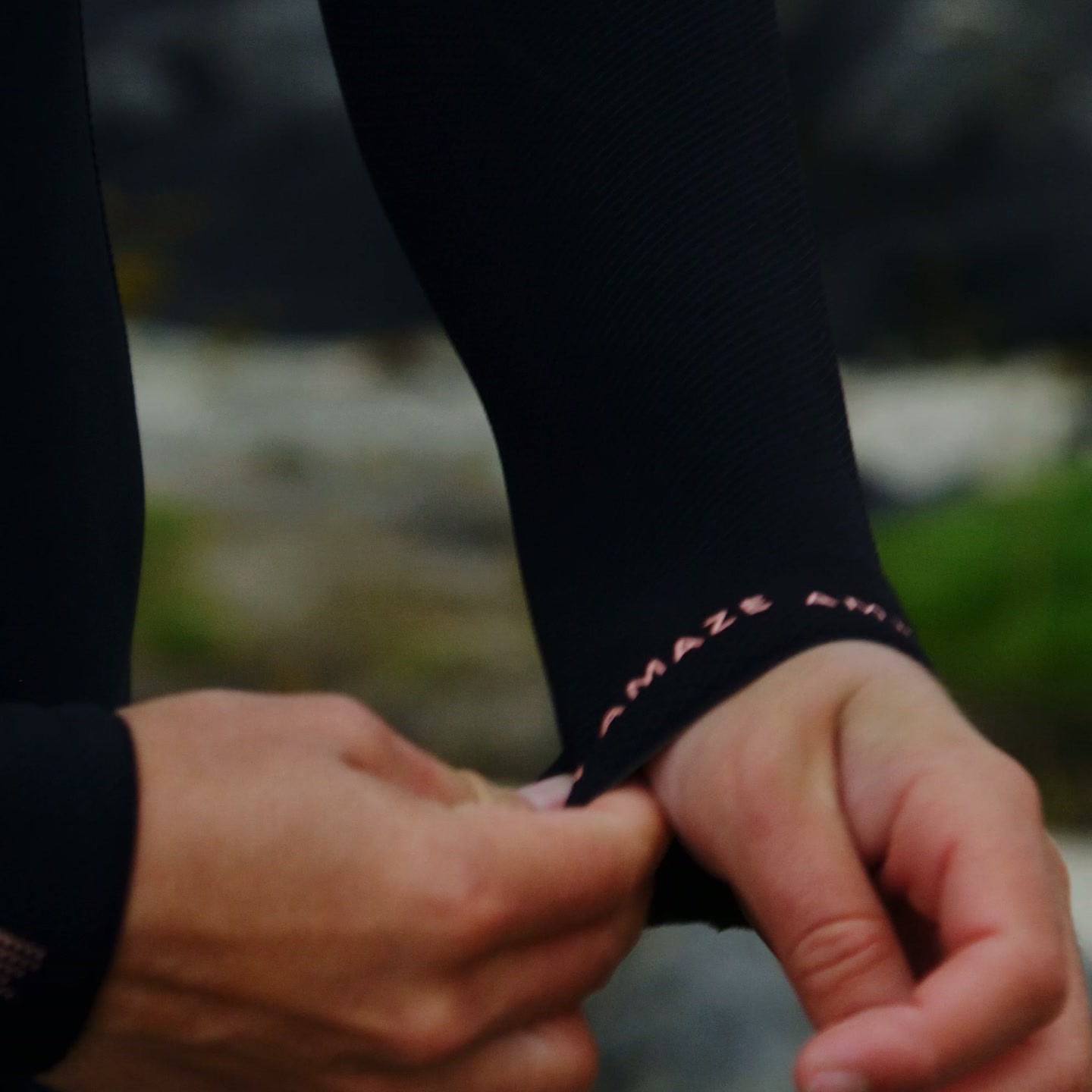 The Amp Wetsuit - the perfect combination of warmth and flexbility