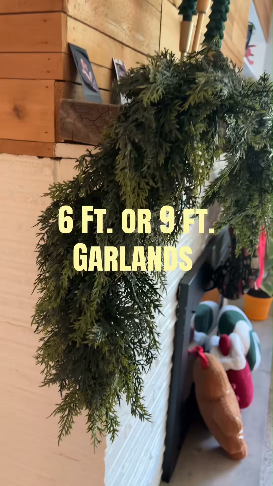 Real Touch Cedar Garlands