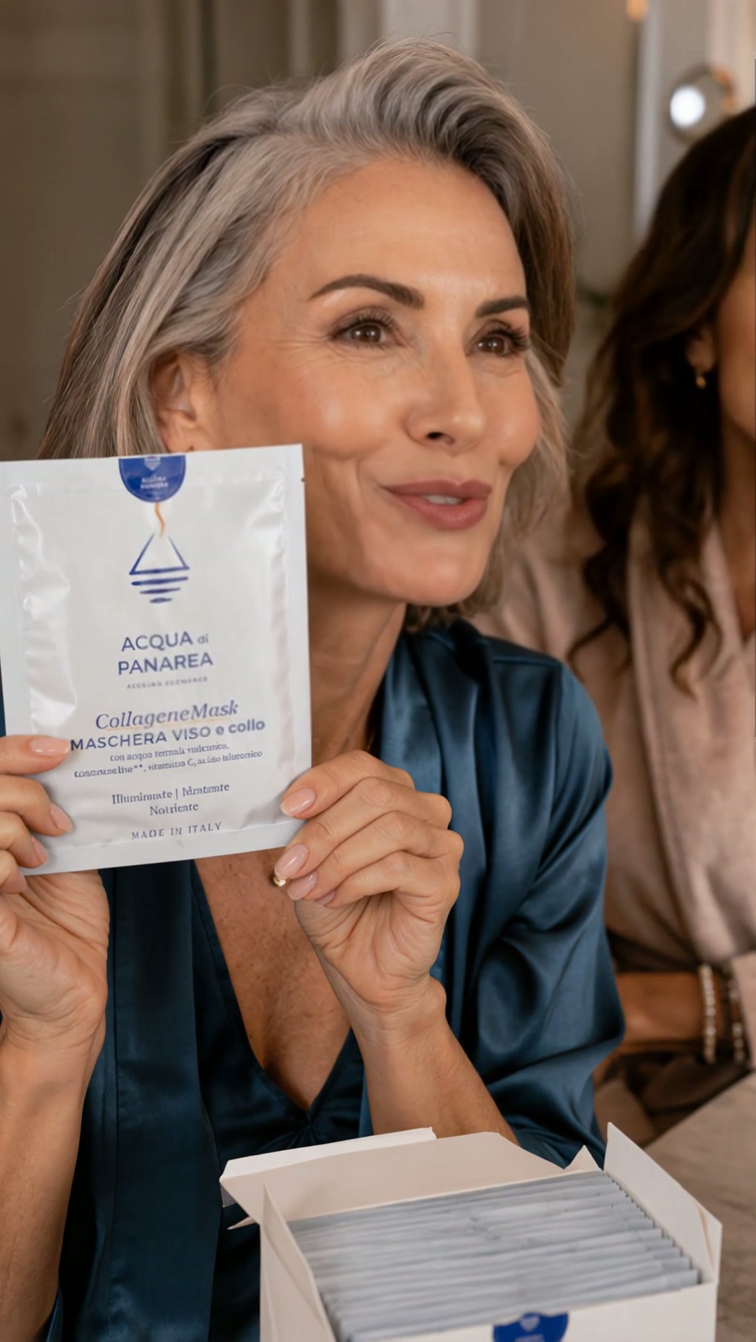 Maschera viso lifting