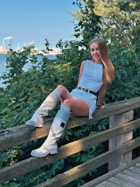 Misty Mover 2.0 Wellington Boots - Unisex - White Wellies
