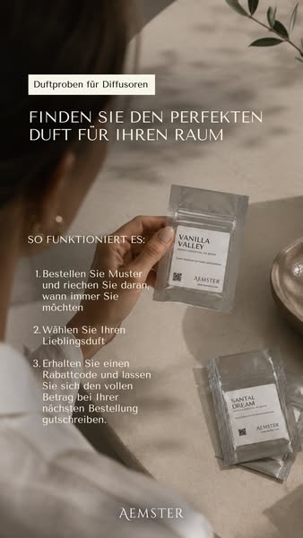 Aemster Duftproben bestellen
