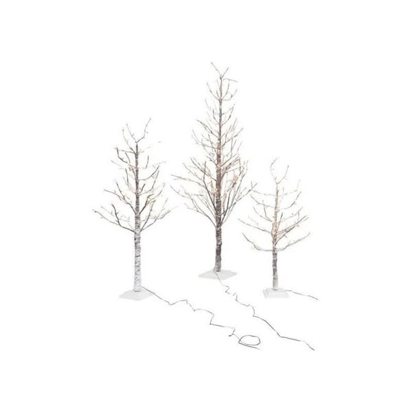Albero di Natale innevato con luci LED integrate Sirio | Xone