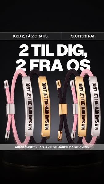 KØB 1, FÅ 1 GRATIS I DAG
