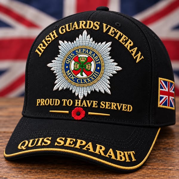 Irish Guards Veteran “Proud To Have Served” Tribute Cap