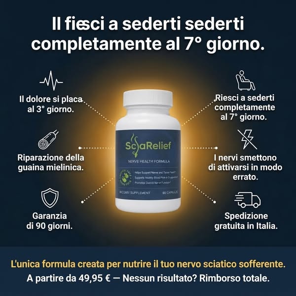 Come un apporto mirato di nutrienti alla guaina mielinica del nervo sciatico può contribuire al benessere a lungo termine