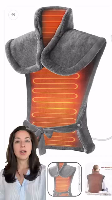 Warmth From Neck to Lower Back