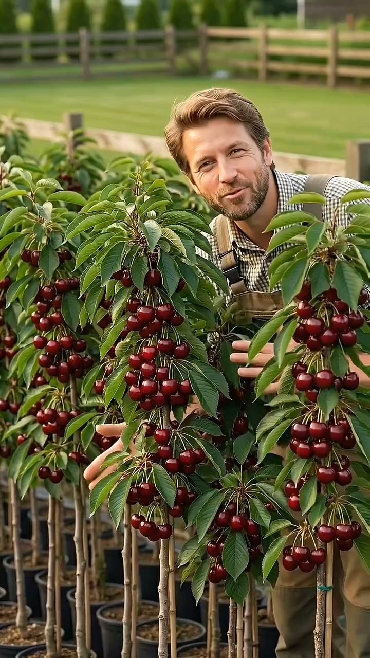 Grow Something Worth Watching – Black Cherry Plant Kit with American & Chilean Varieties
