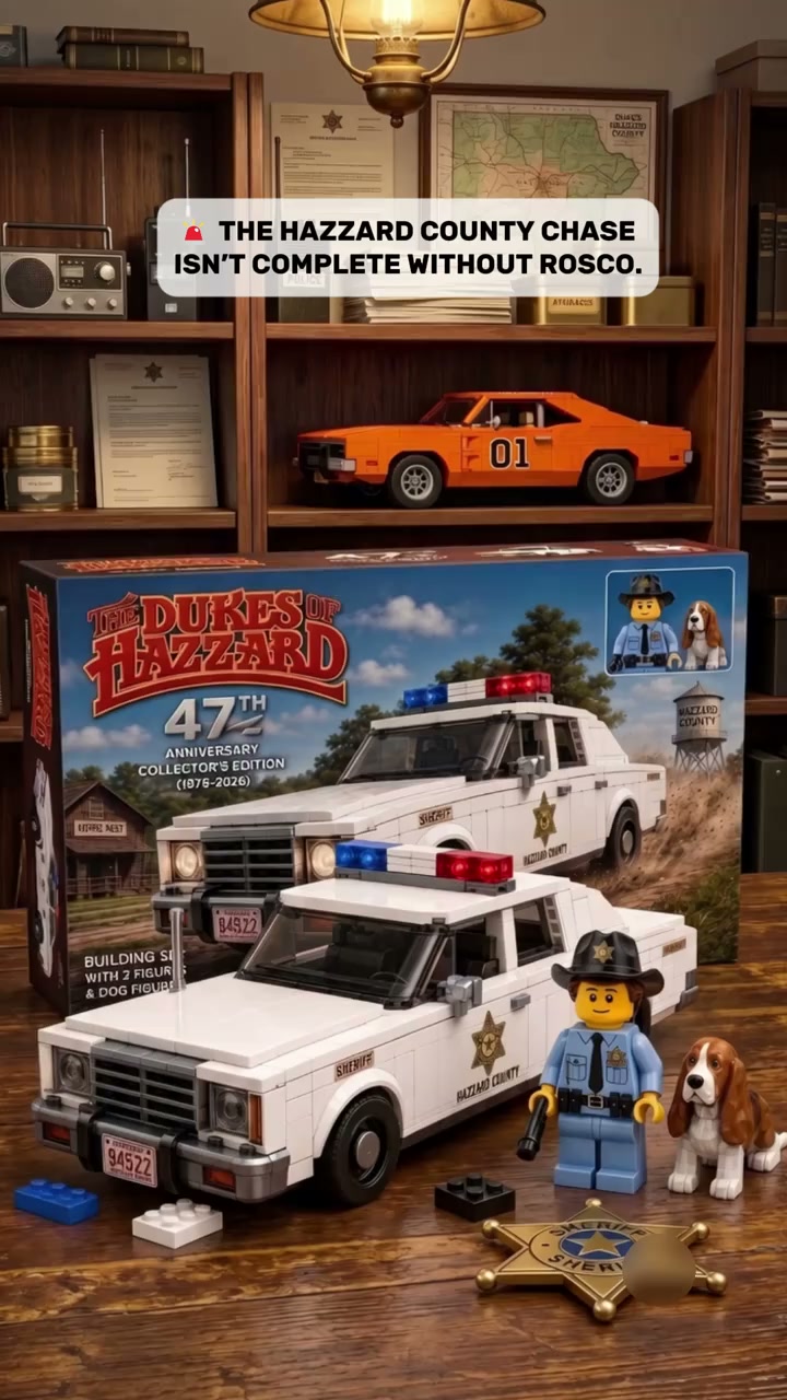 The Dukes of Hazzard — Sheriff Rosco's Police Car Building Set