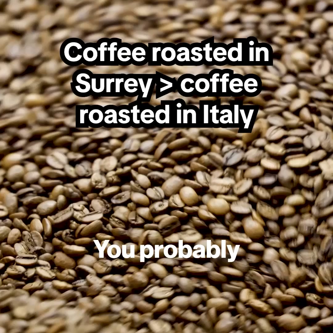 Freshly roasted to order