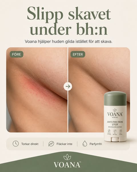 Skydda huden från skav