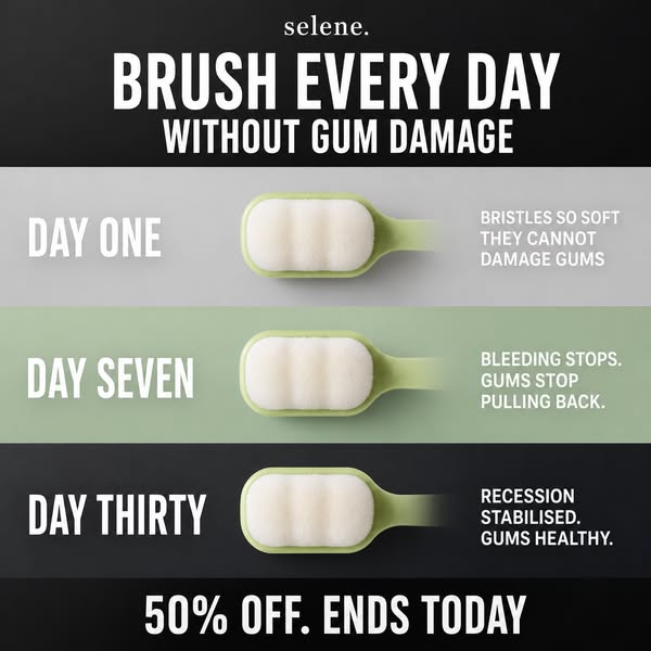 30 days to healthier gums. Starting from the very first brush.