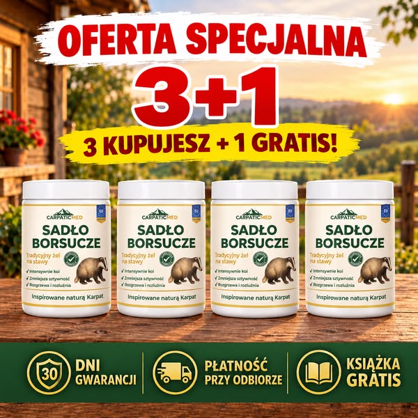 3+1 GRATIS — czwarty w prezencie