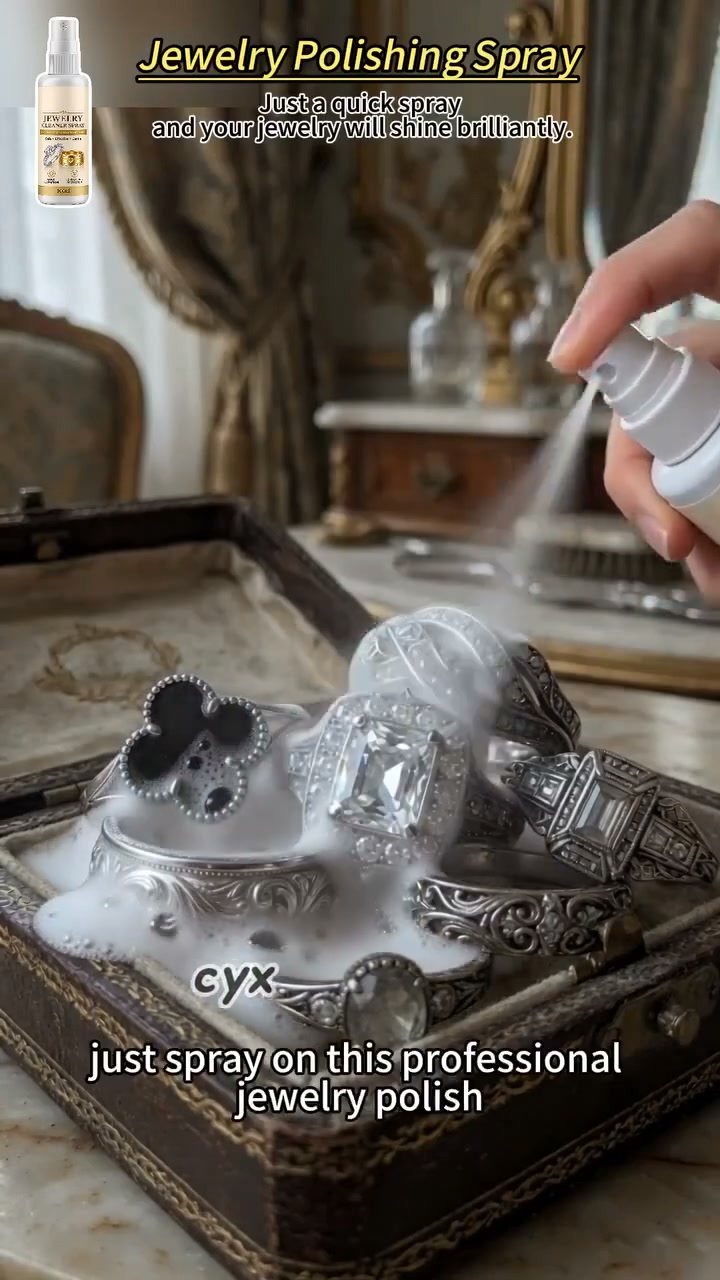 Gentle Jewelry Cleaning Spray