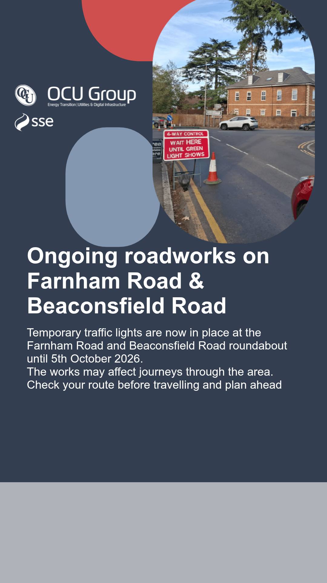 Upcoming roadworks